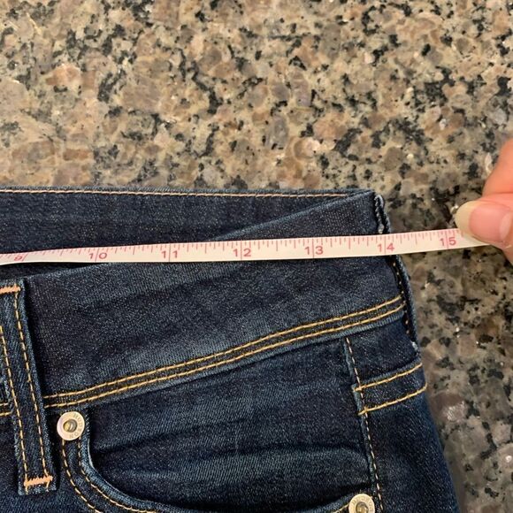 Hudson Women’s Ankle Cropped Denim Jeans Size 26 Light whiskering - Picture 10 of 12